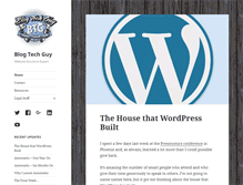 Tablet Screenshot of blogtechguy.com